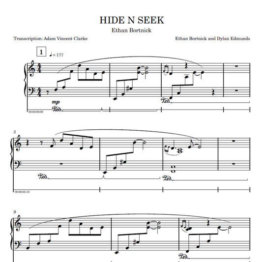 LUNA PARK - FULL SCORE (7 Songs) (Digital)